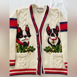 New Gucci 100% wool cardigan